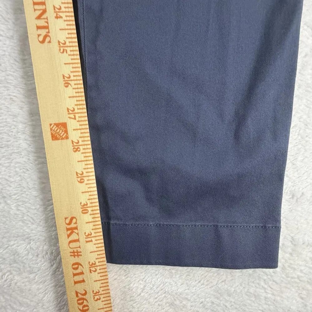 J Crew Men’s Flex Slim Fit Pants Navy 33x32